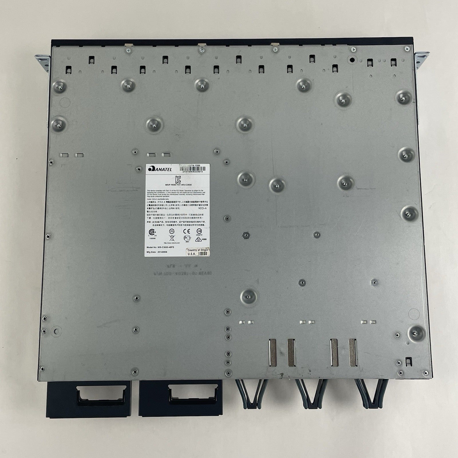 Cisco WS-C3650-48PS-S V01 Tested & Reset 2X PSU11
