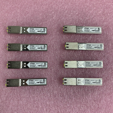 CITRIX FCLF-8521-3CTX 1000BASE-T 1GBPS RJ-45 SFP Optical Transceiver Lot of 8