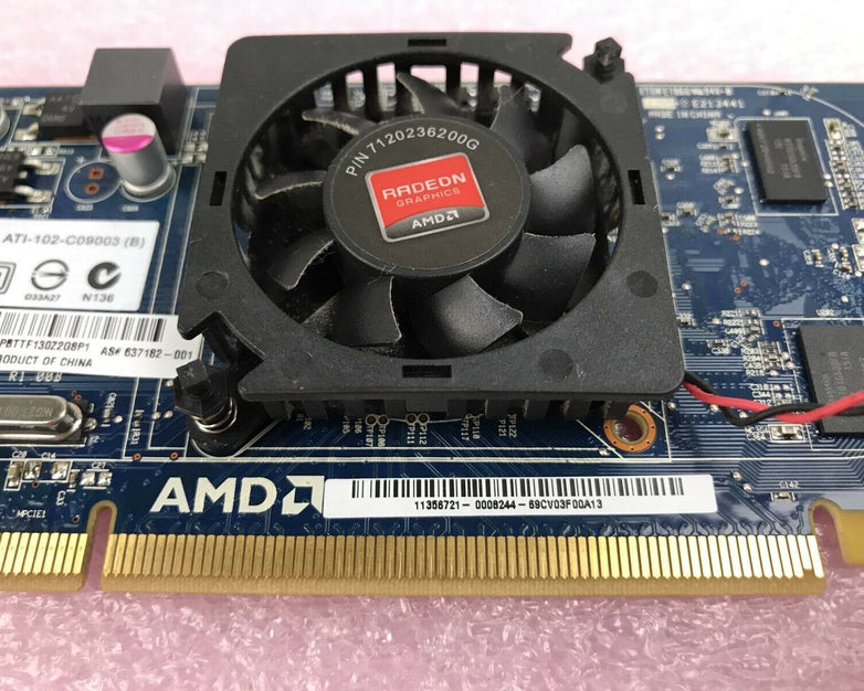 AMD Radeon ATI-102-C09003 B 512MB  PCI Express Video Card Low Profile (Lot of 5)