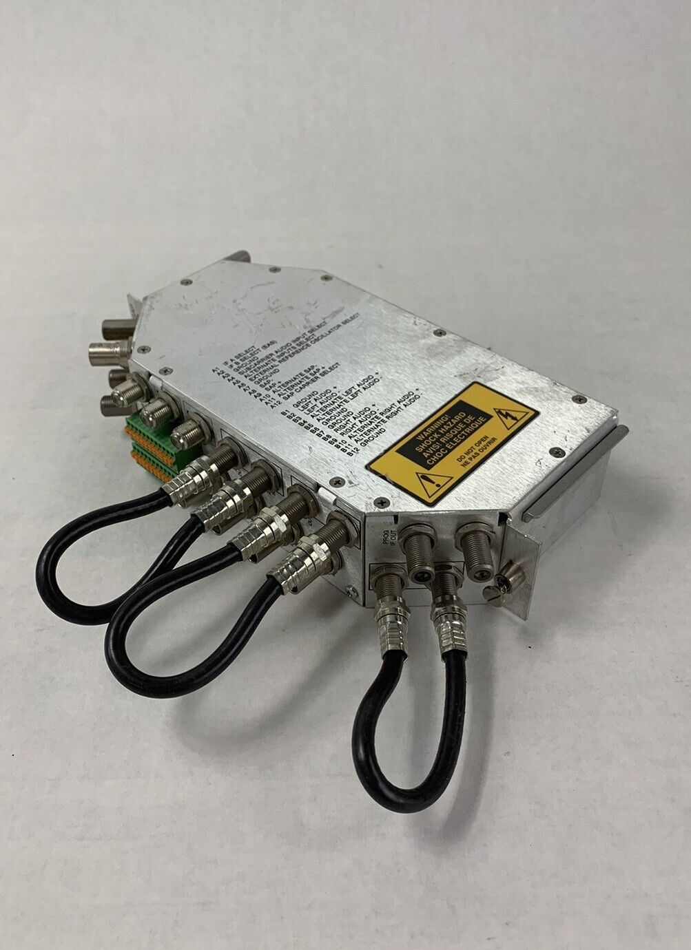 Mendota Scientific Atlanta Backplane 741150 Rear Interface 9815 w/ Tubes