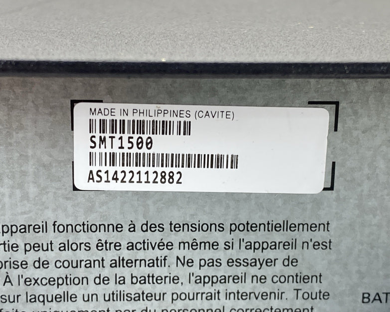 APC Smart-UPS 1500 SMT1500 Uninterruptible Power Supply No Battery Tested