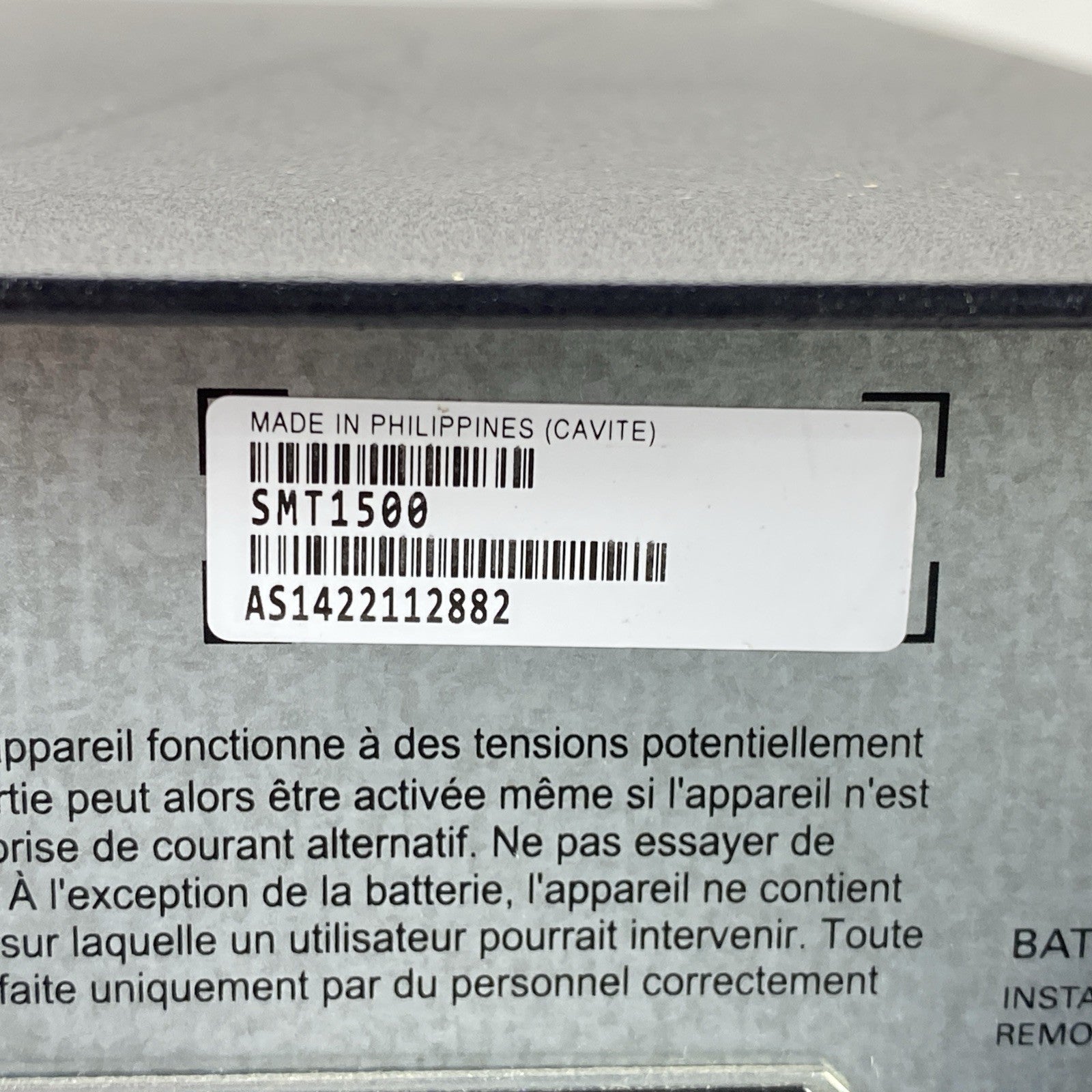 APC Smart-UPS 1500 SMT1500 Uninterruptible Power Supply No Battery Tested
