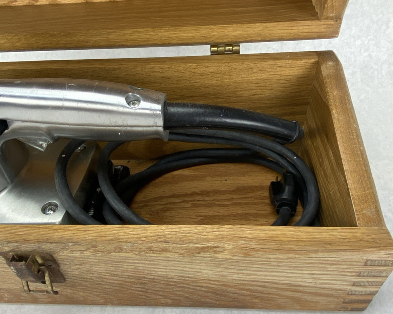Porter Cable Model 505 25th Anniversary Heavy Duty Sander w/ Wood Box Tested