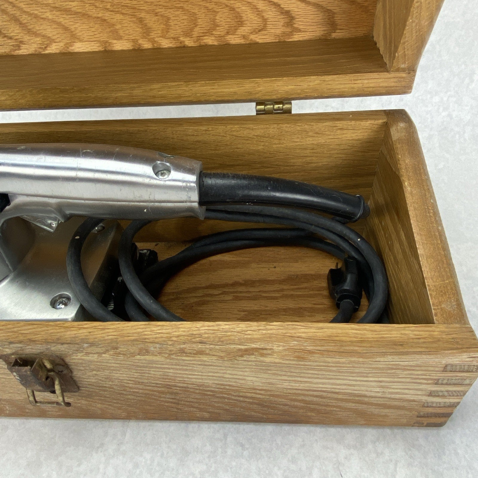 Porter Cable Model 505 25th Anniversary Heavy Duty Sander w/ Wood Box Tested8