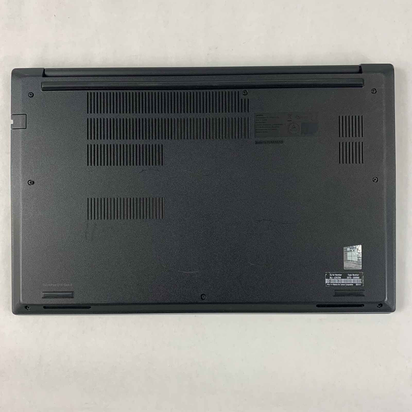 Lenovo ThinkPad E15 Gen 2 15.6" i5-1135G7 2.40 GHz 16 GB RAM No OS/SSD/AC8