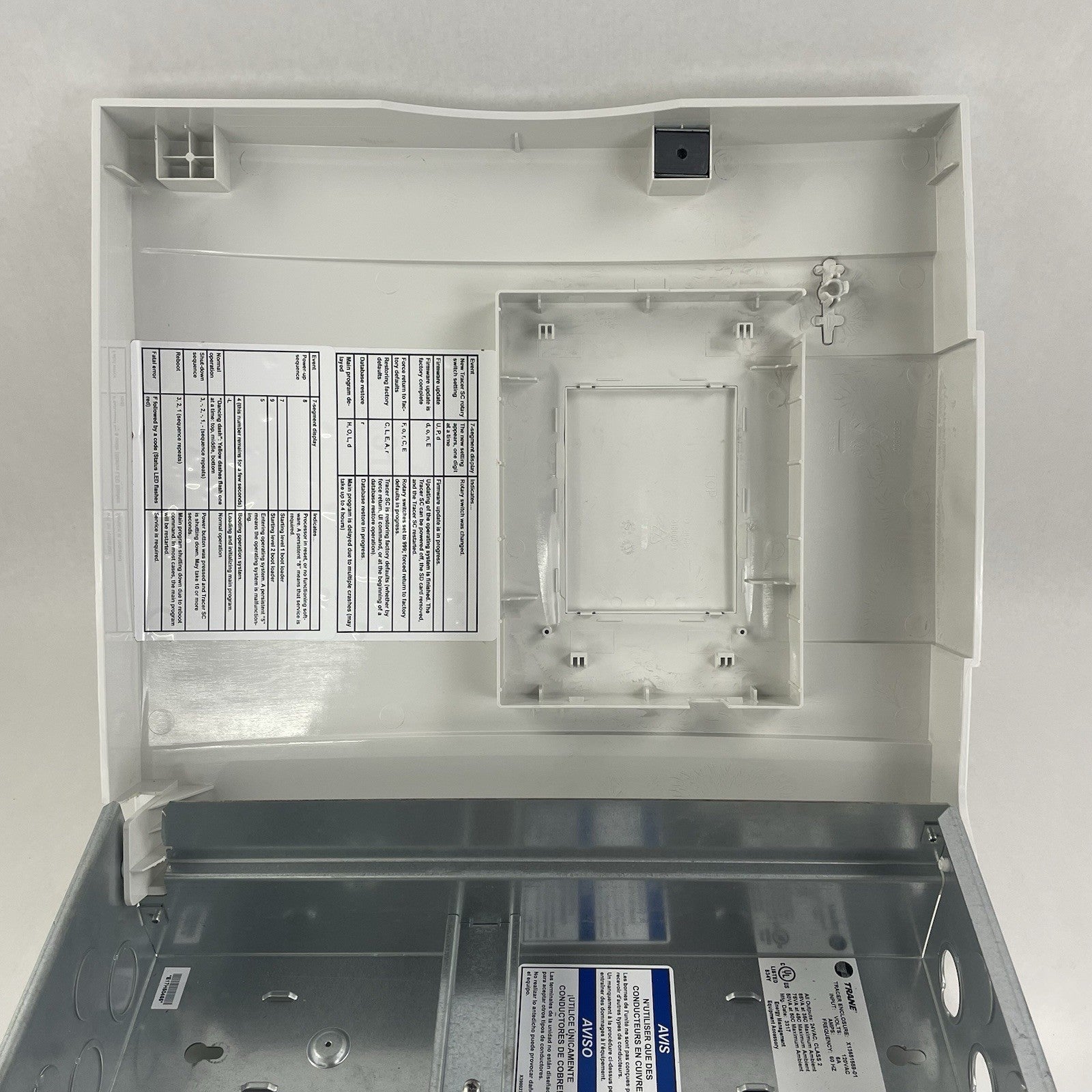 Trane Tracer Building Automation Controller Enclosure X13651559-01 HVAC3