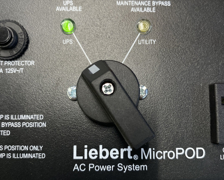 Vertiv MP2-120C Liebert MicroPOD AC Power System 120V 16A Right Angle NEMA 5-20P