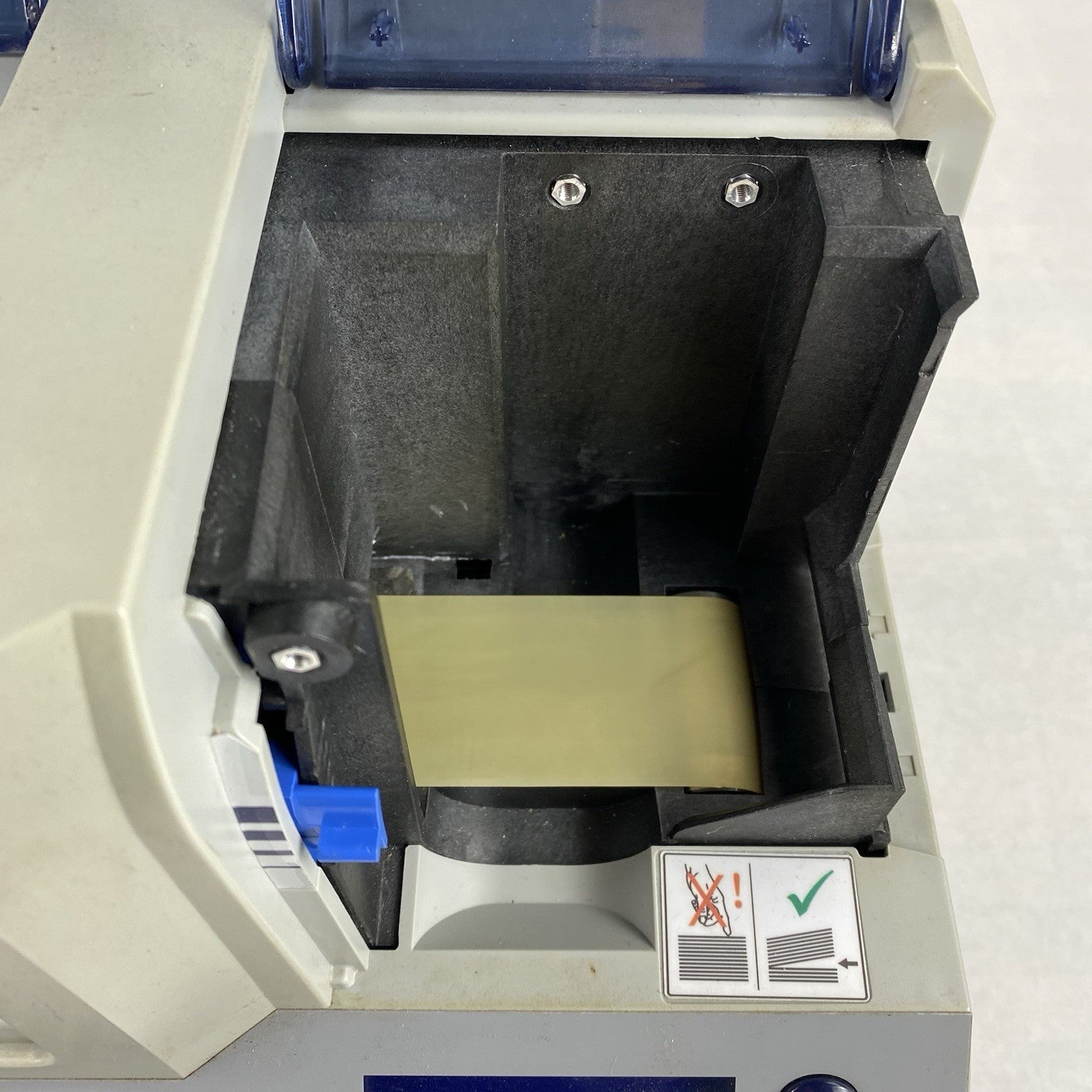 Zebra P430i Dual-Side Color USB ID Card Printer - Parts or Repair