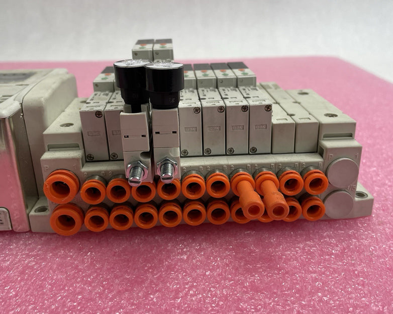 SMC SS5Y3-10S6EB32-06F-N7 Ethernet IP Manifold Assembly Untested