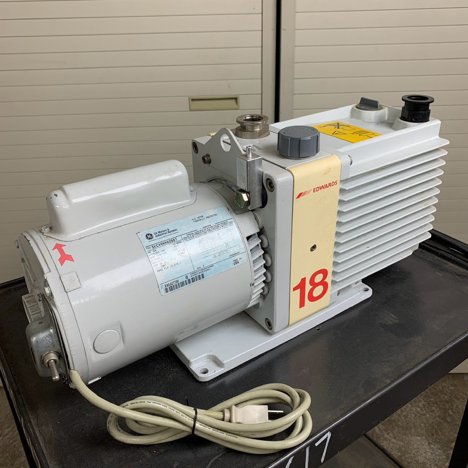 Edwards 18 E2M18 Rotary Vane Vacuum Pump Parts and Repair
