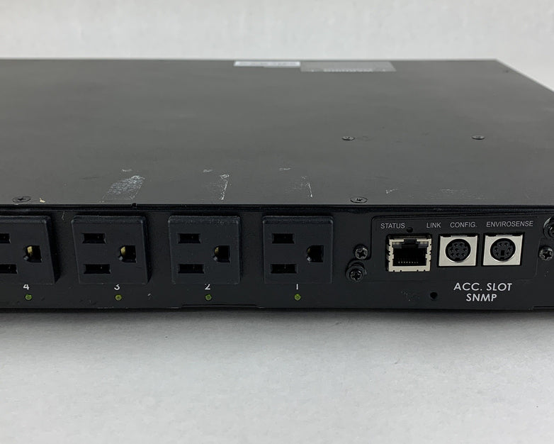 Tripp Lite PDUMH15ATNET 1U Rack-Mount PDU Power Tested Factory Reset
