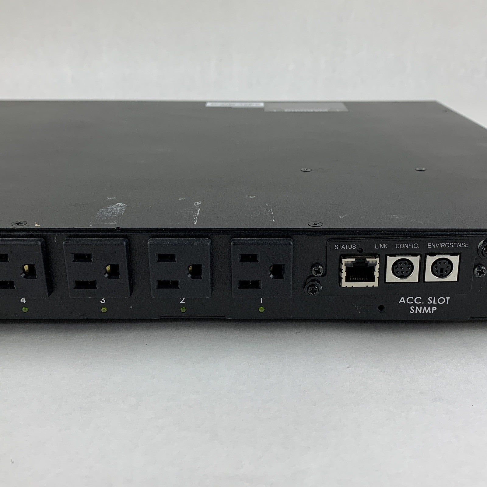 Tripp Lite PDUMH15ATNET 1U Rack-Mount PDU Power Tested Factory Reset