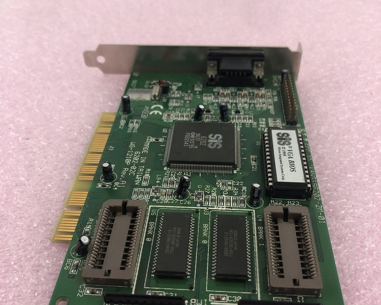 Silicon Integrated 6202-02C WG-1210P Rev.A1 VGA Video Card