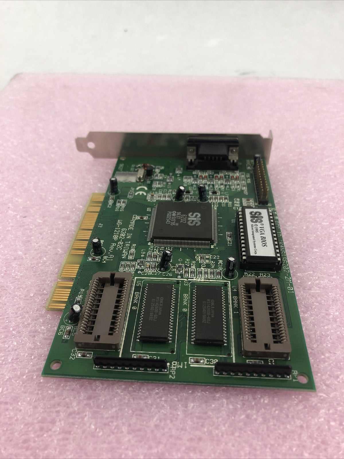 Silicon Integrated 6202-02C WG-1210P Rev.A1 VGA Video Card