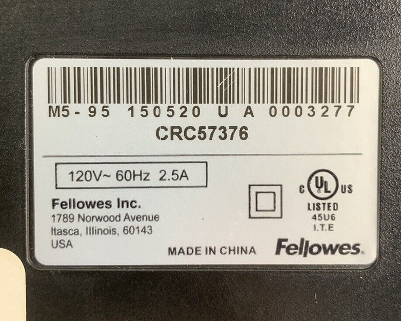 Fellowes CRC57376 M5-95 Laminator