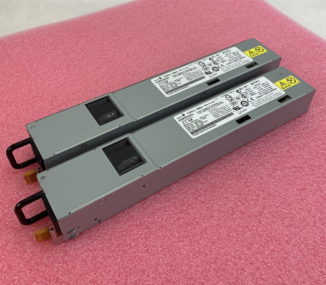 Emerson 7001484-J000 REV L / REV N Server Power Supplies (Lot of 2)