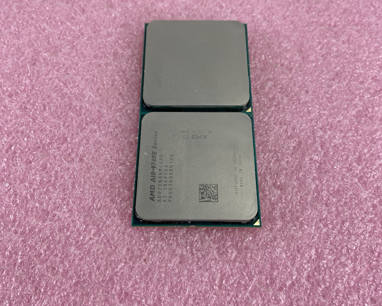 AMD A10-Series A10-9700E 3.0GHz Quad-Core Socket AM4 Desktop CPU - Lot of 2