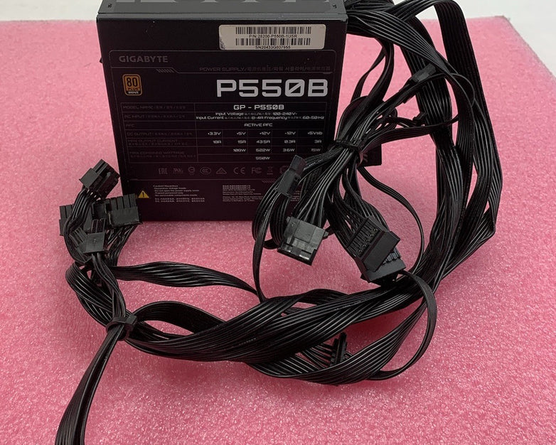 Gigabyte GP-P550B 550W Desktop Power Supply