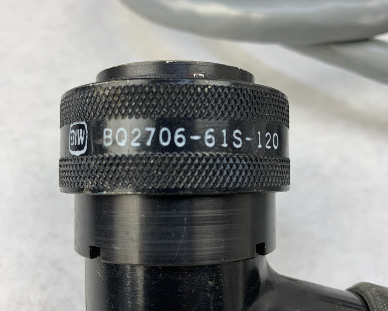 ITT BIW B02706-61S-120 Industrial 61-Pin Cable Assembly to 4 XLR Breakout Box
