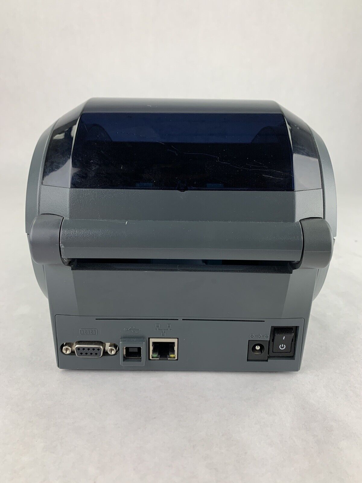 Zebra GX430t Thermal Label Printer Bad Roller For Parts and Repair No AC Adapter