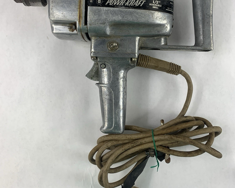 Powr-Kraft TPC-9275A Vintage 1/2" Electric Drill