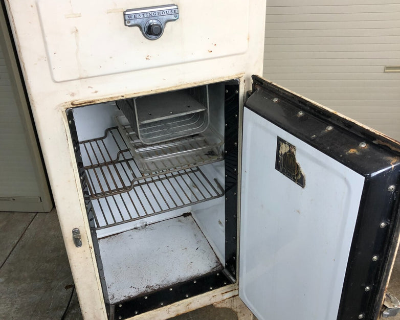 Vintage Westinghouse Refrigerator Fridge Ice Box 24" x 24" x 57"