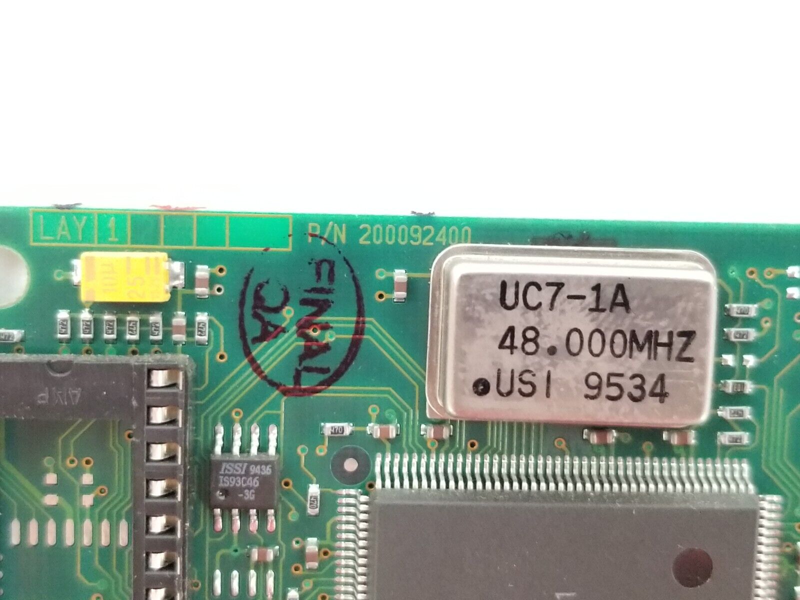 Intel 646248-001 ISA 16/4 Token Ring Adapter 770400811 200092400