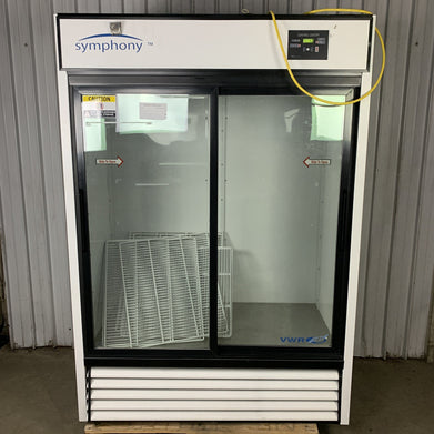 VWR SCLP-47 Symphony Refrigerator 7x Shelves Alarms 115V 7.2a 60Hz Powers Cools