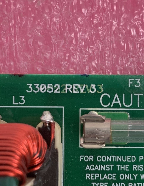 Zebra 33052 / 33050P Rev 13 Power Supply Board for 105SL Thermal Label Printer