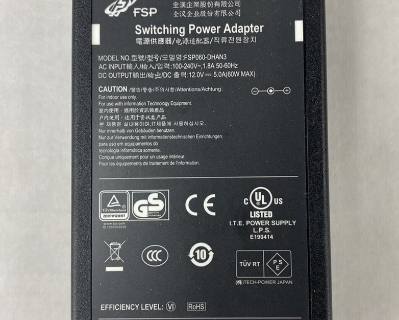 Lot of 3 FSP FSP060-DHAN3 12V 5.0A 60W Switching Power Supply