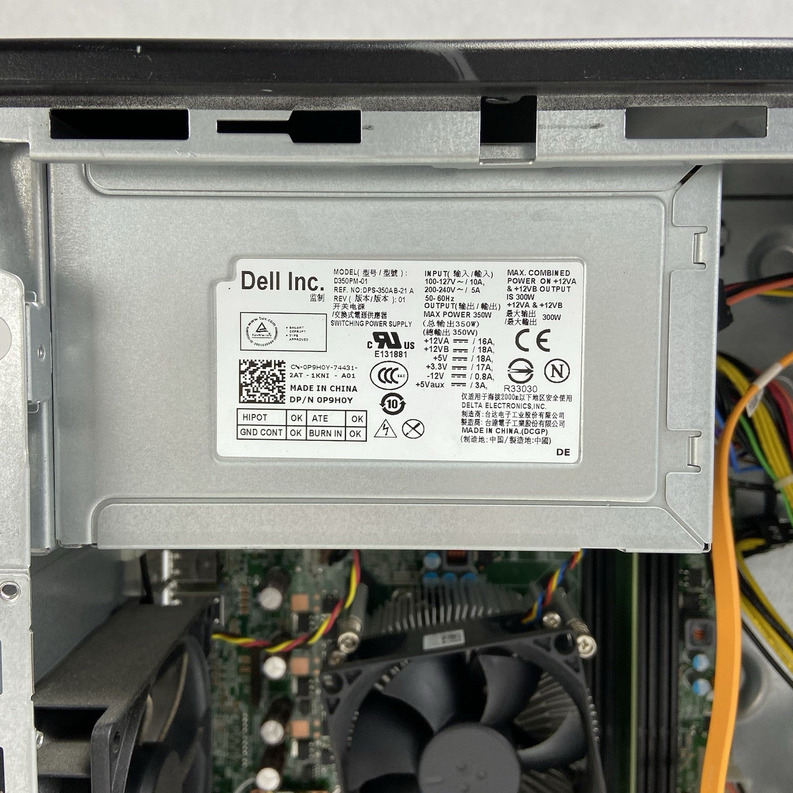 Dell Vostro 470 MT Intel Core i5-3450 3.1GHz 4GB RAM No HDD No OS10