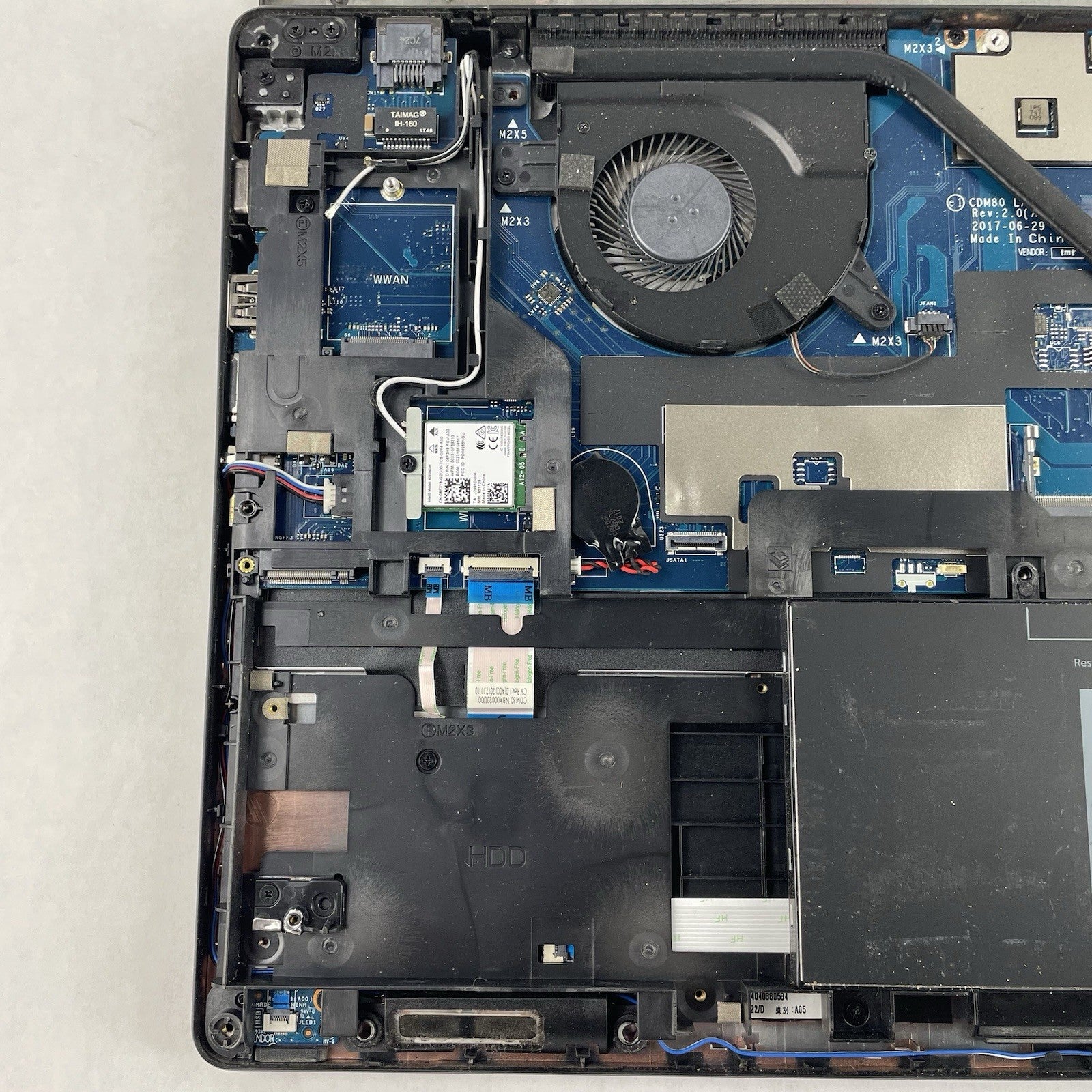 Dell Latitude 5580 15.6" i5-7300U 2.60 GHz 8 GB RAM No SSD/OS/AC22