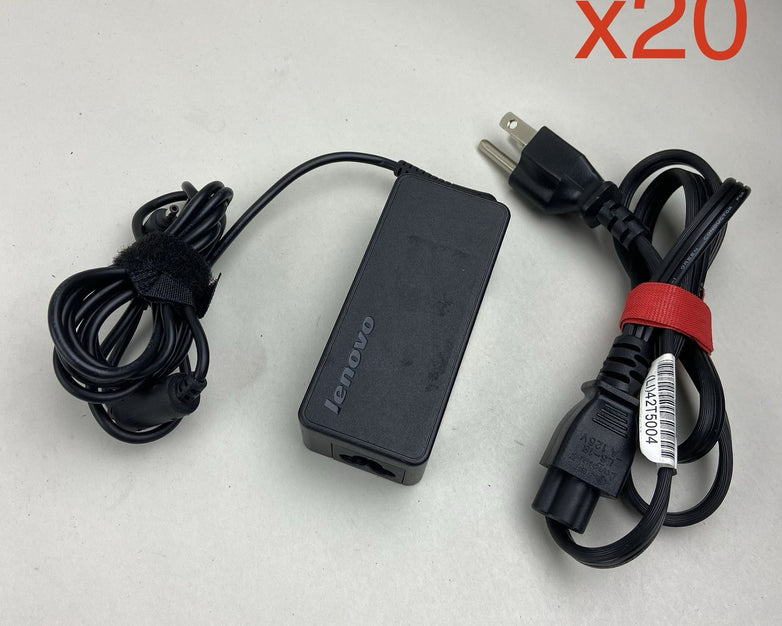 ADLX45NCC3A Power Adapter AC Charger for Lenovo N21 Chromebook  OEM - Lot of 20