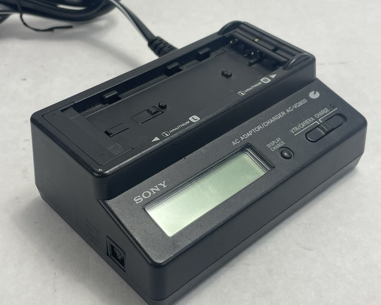 Sony Power Adapter and Charger for L/M Series Batteries (AC-VQ800)