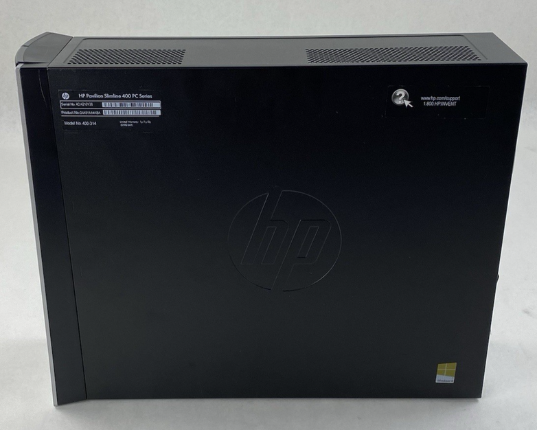 HP Pavilion Slimline 400-314 SFF AMD E1-2500 1.40GHz 8GB RAM No HDD No OS