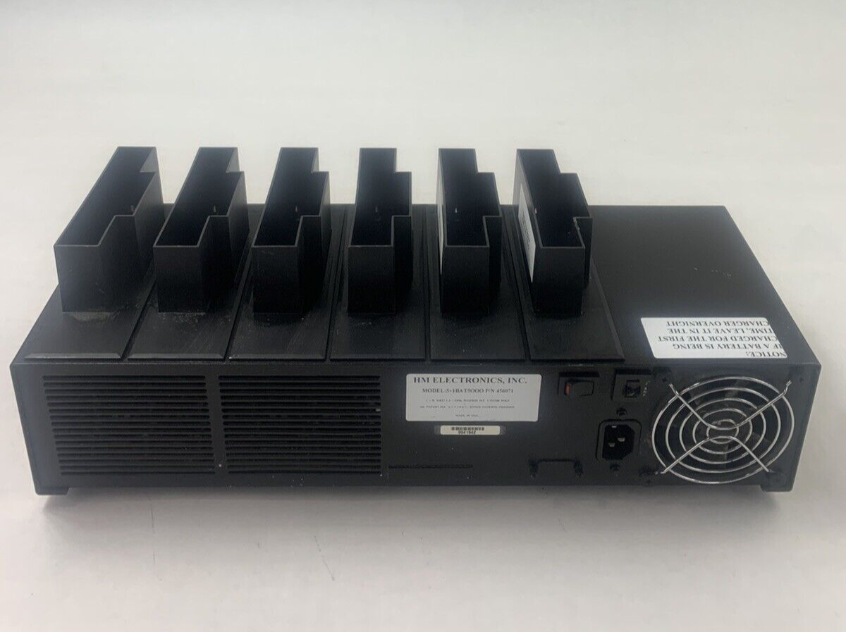HME System 90 Charger Plus 5+1BAT5000 Battery Charger