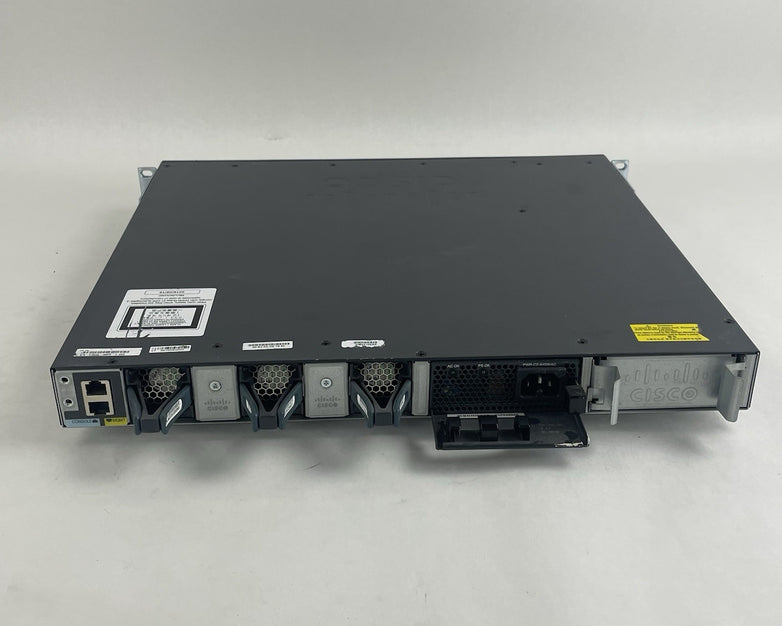 Cisco WS-C3650-48PS-S V04 Tested & Reset 1X PSU