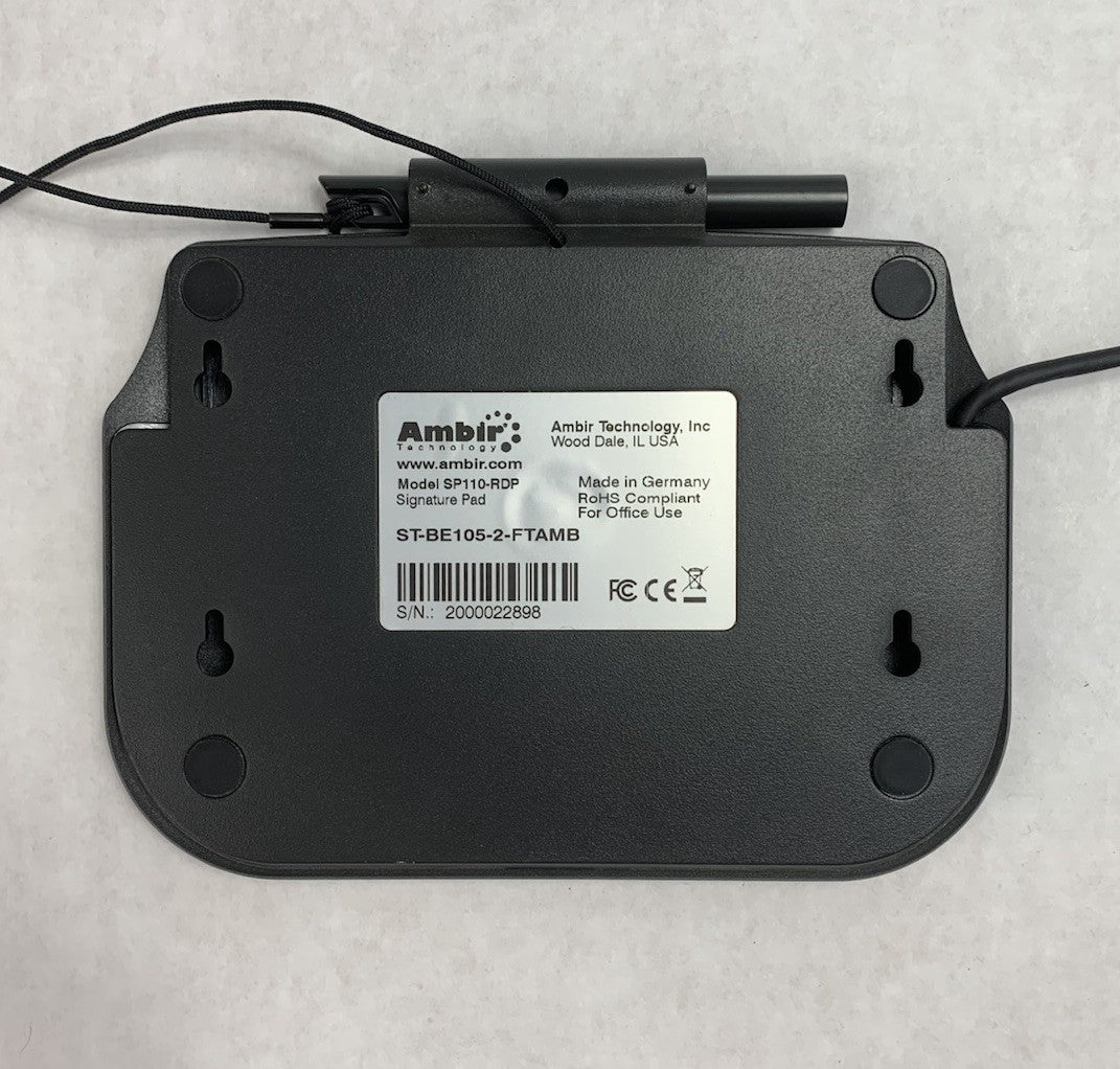 Ambir Technology SP110-RDP Signature Pad - Missing Stylus6