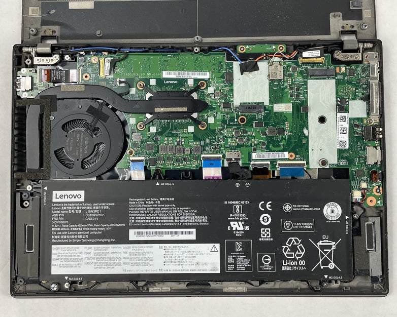 Lenovo ThinkPad T490s 14" i5-8365U 1.60 GHz 8 GB RAM No SSD/OS/AC - Logo