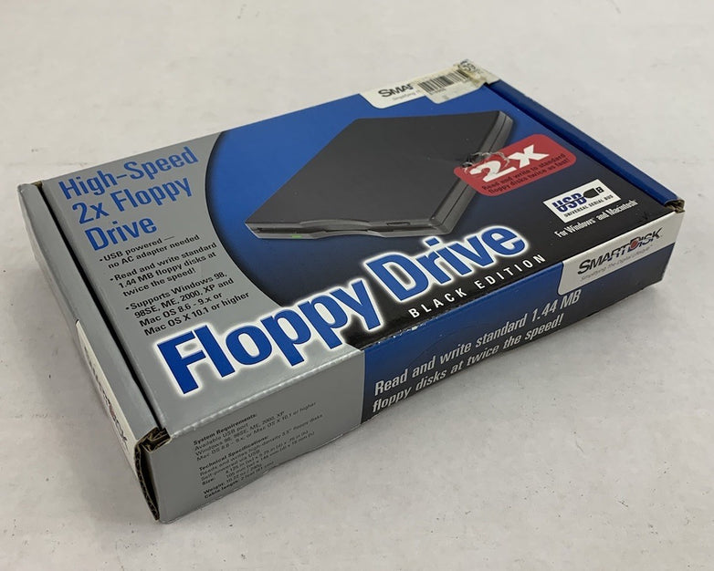 SmartDisk High-Speed 2x Floppy Drive Black Edition