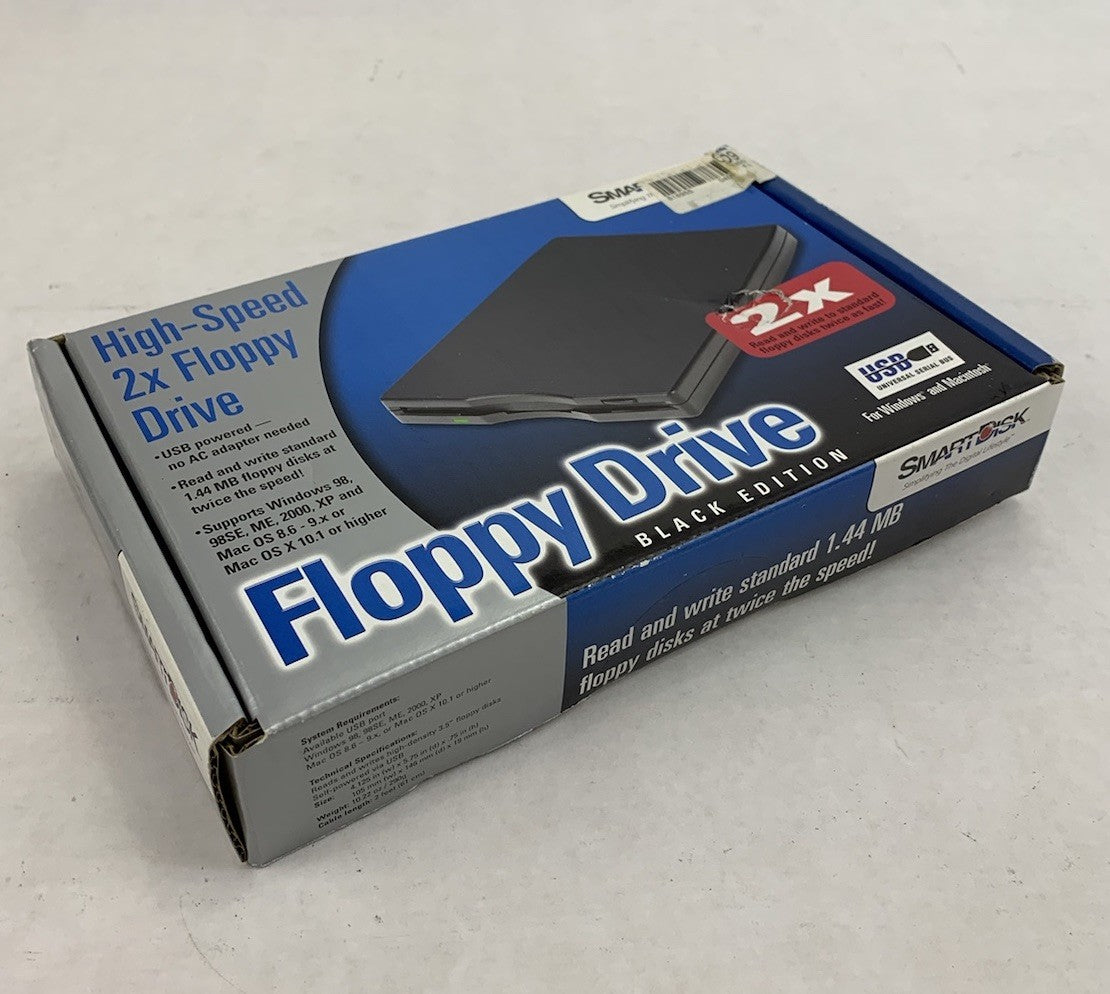 SmartDisk High-Speed 2x Floppy Drive Black Edition