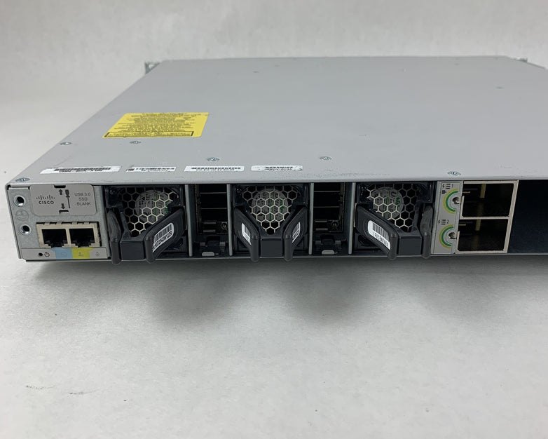 Cisco C9300-48UN-A 48-Port UPoE Network Advantage Switch Tested No Power Supply