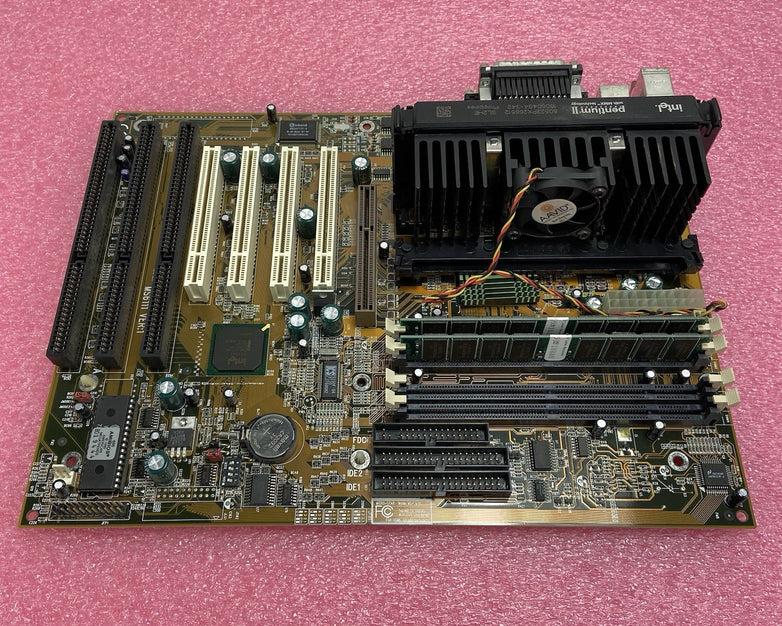 MicroStar MS-6111 Ver 1 Motherboard Intel Pentium II 268MHz 64MB RAM 3x ISA