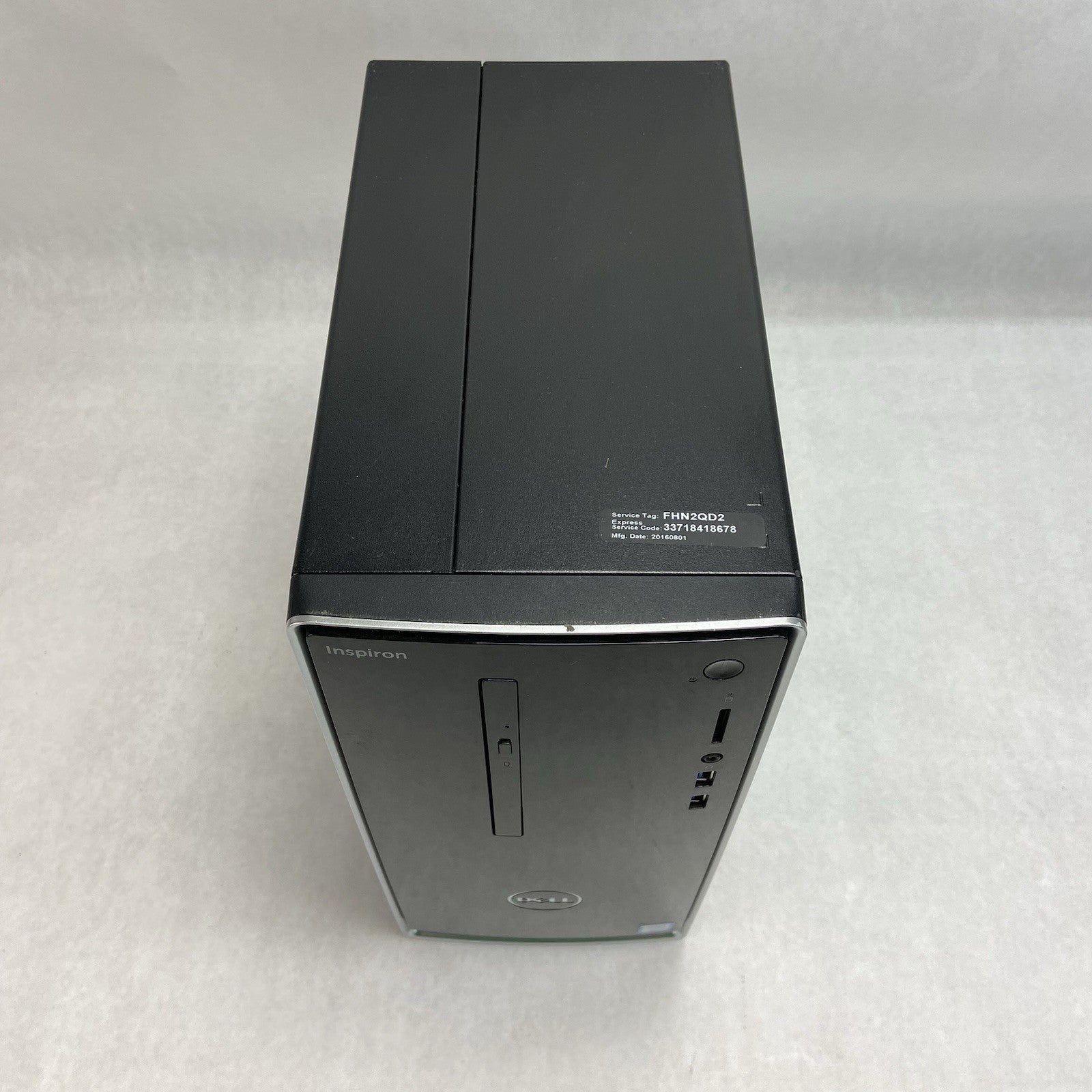 Dell Inspiron 3650 DT Intel Core i3-6100 3.7GHz 8GB RAM No HDD No OS2