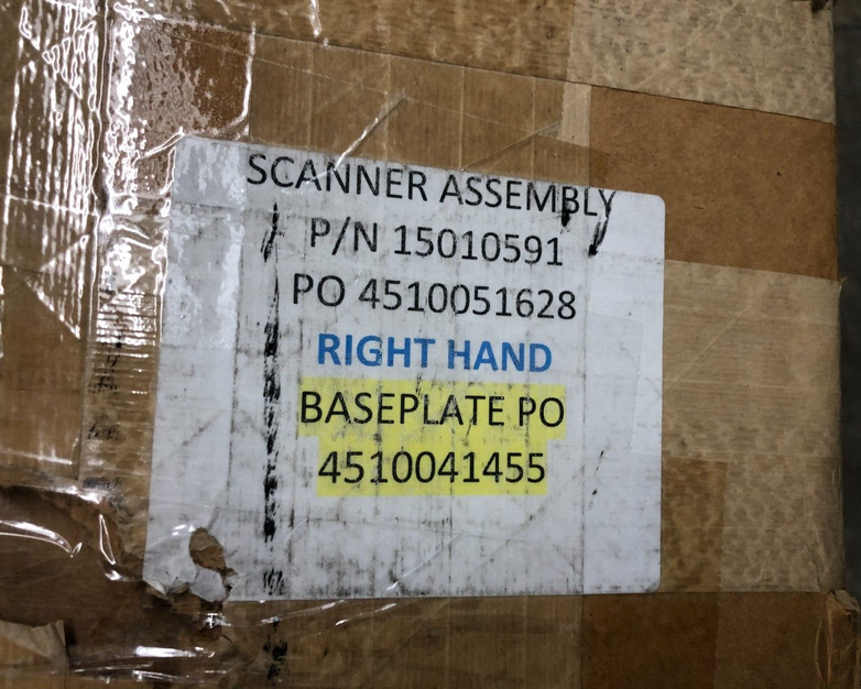 Illumina Scanner Baseplate Right Assembly Assy 15010591