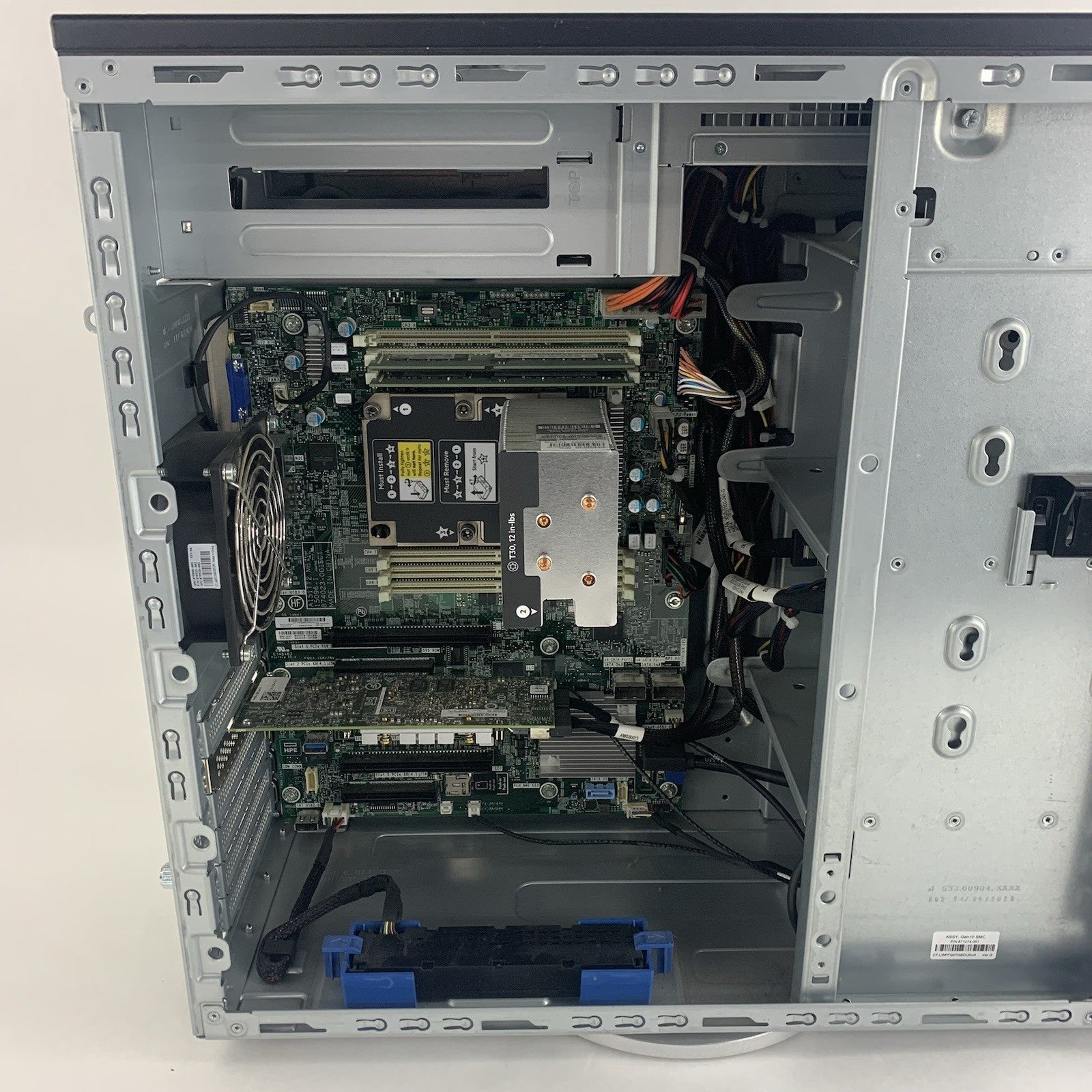 HP Proliant ML110 Gen10 Server 1x Silver 4210R 2.4 GHz 32 GB Ram No HDD No OS9