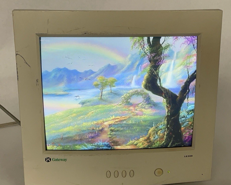 Gateway LE500 CRT  Monitor Tested No Stand