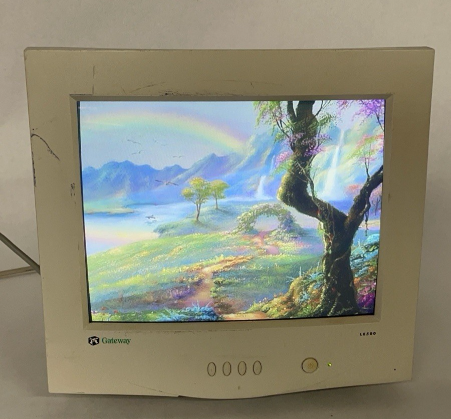 Gateway LE500 CRT  Monitor Tested No Stand1