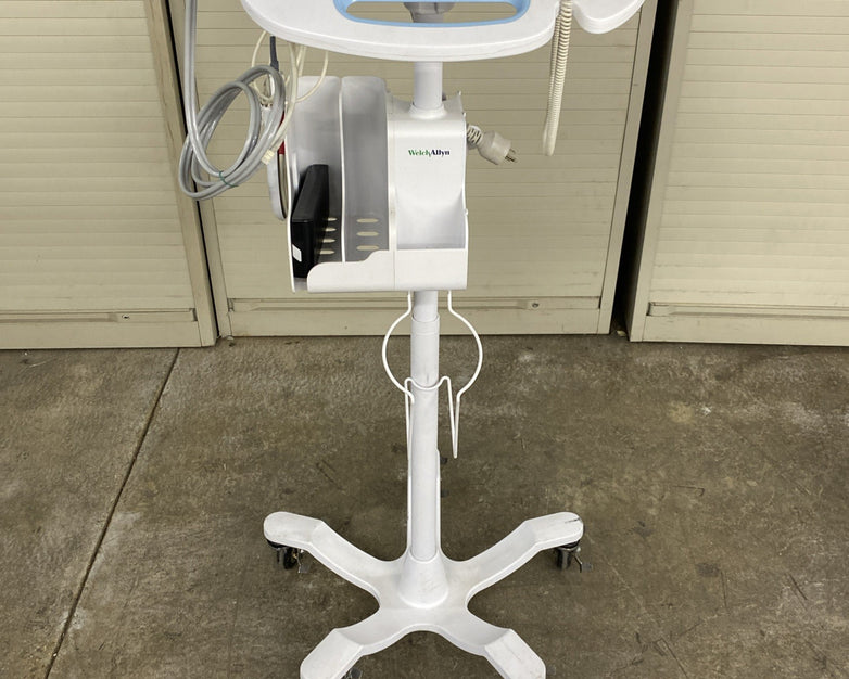 Welch Allyn 6000 Series Vital Sign Monitor 63MTXX w/ Mobile Stand 4800-60