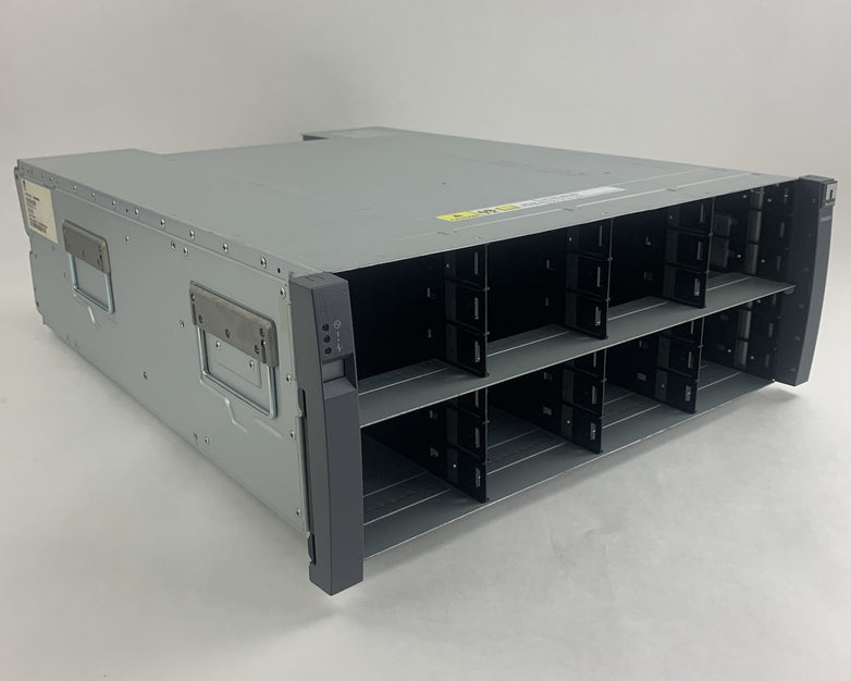 NetApp DS4243 NAJ‑0801 4U 24‑Bay Disk Shelf Chassis 2x IOM3 4x PSUs No HDDs